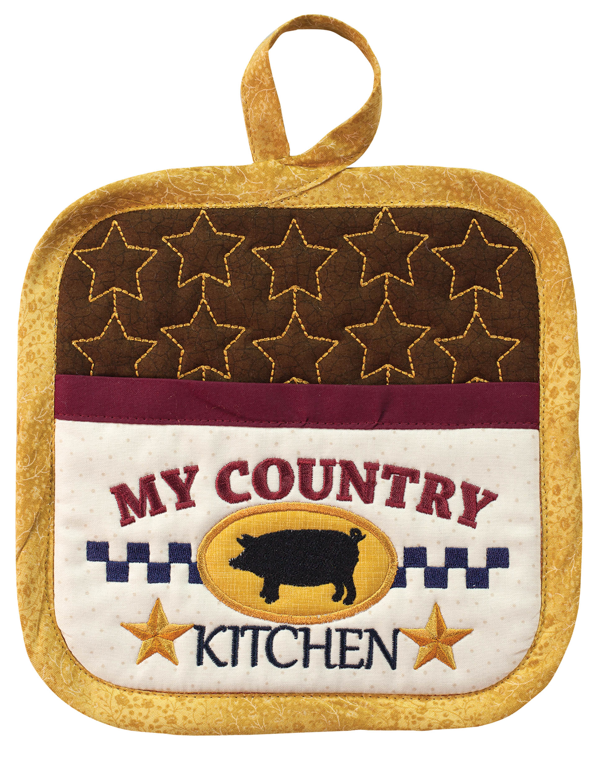 Anita Goodesign Pot Holders Embroidery Design Collection PROJ80