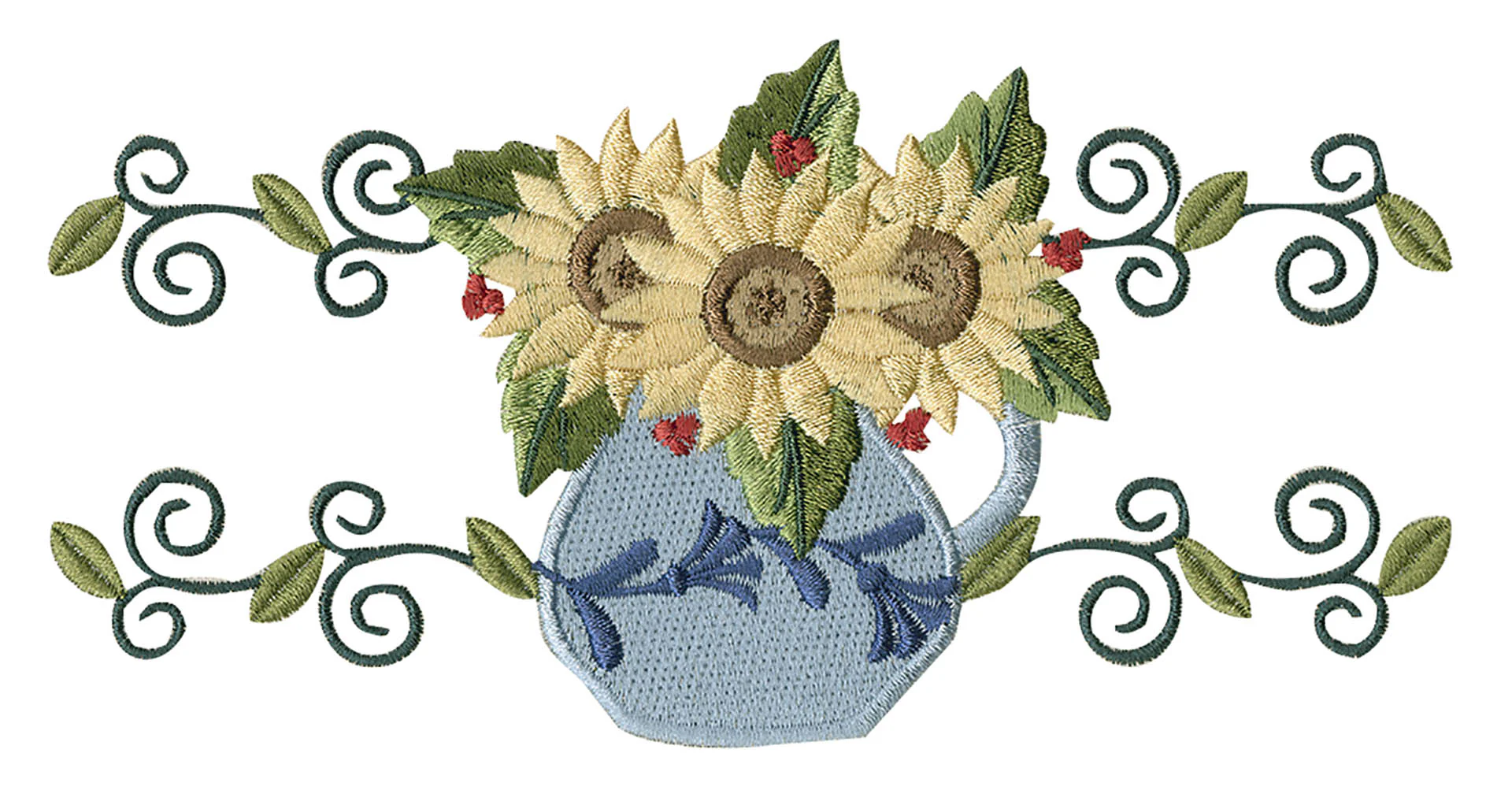 Anita Goodesign Pot Holders Embroidery Design Collection PROJ80