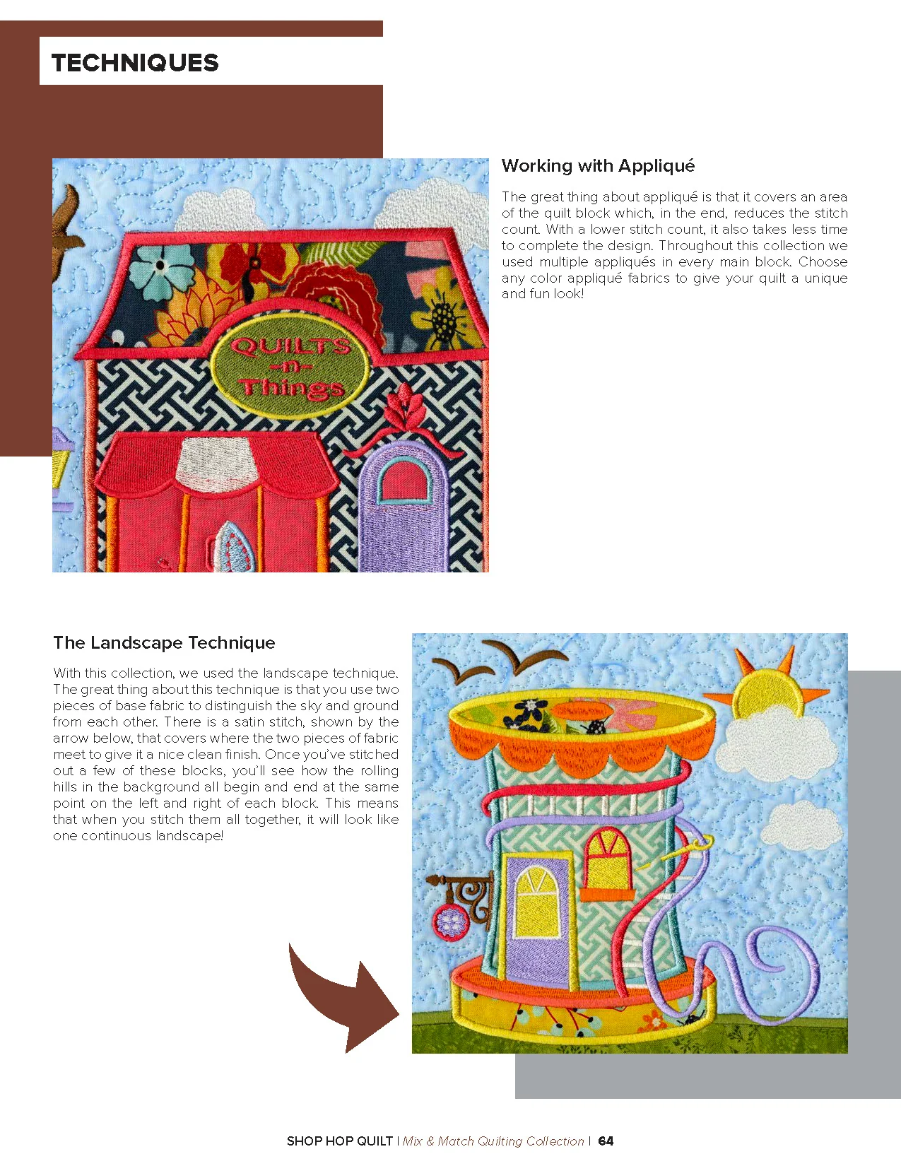 Anita Goodesign Shop Hop Quilt Pattern Collection 300AGHD