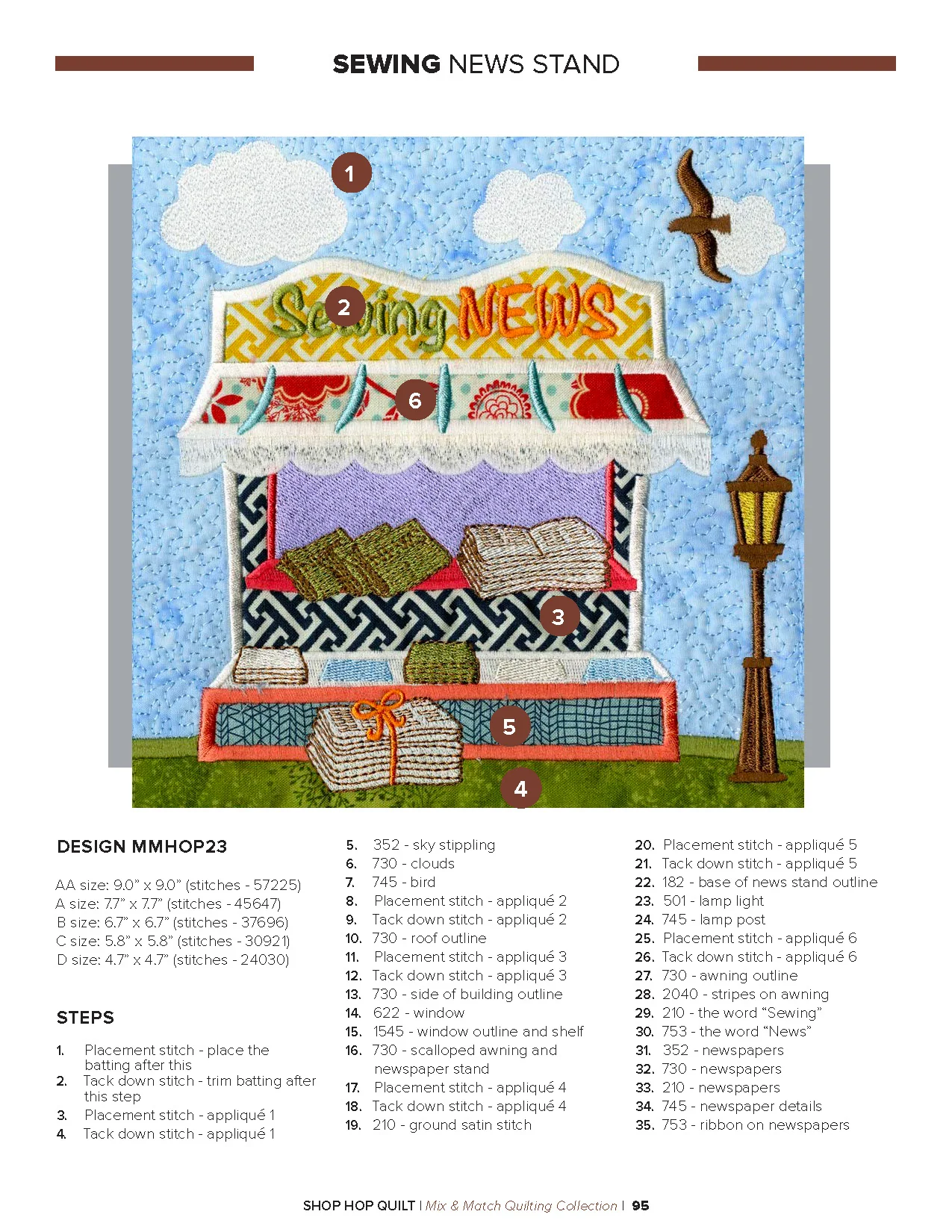 Anita Goodesign Shop Hop Quilt Pattern Collection 300AGHD