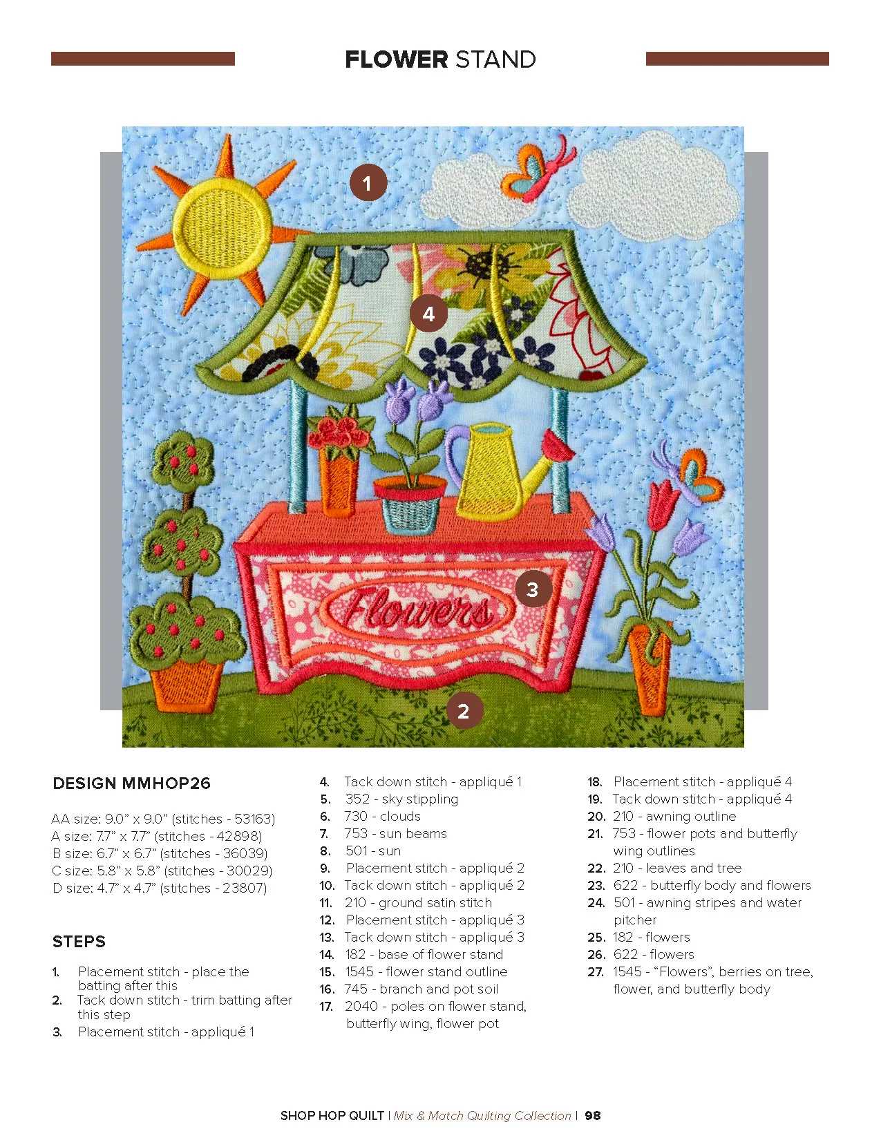 Anita Goodesign Shop Hop Quilt Pattern Collection 300AGHD