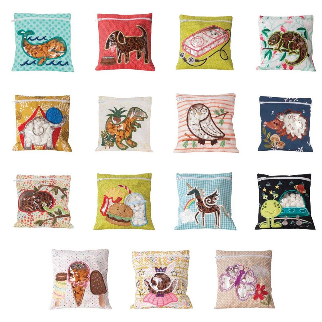 Anita Goodesign Snack Bags Embroidery Project Collection PROJ106
