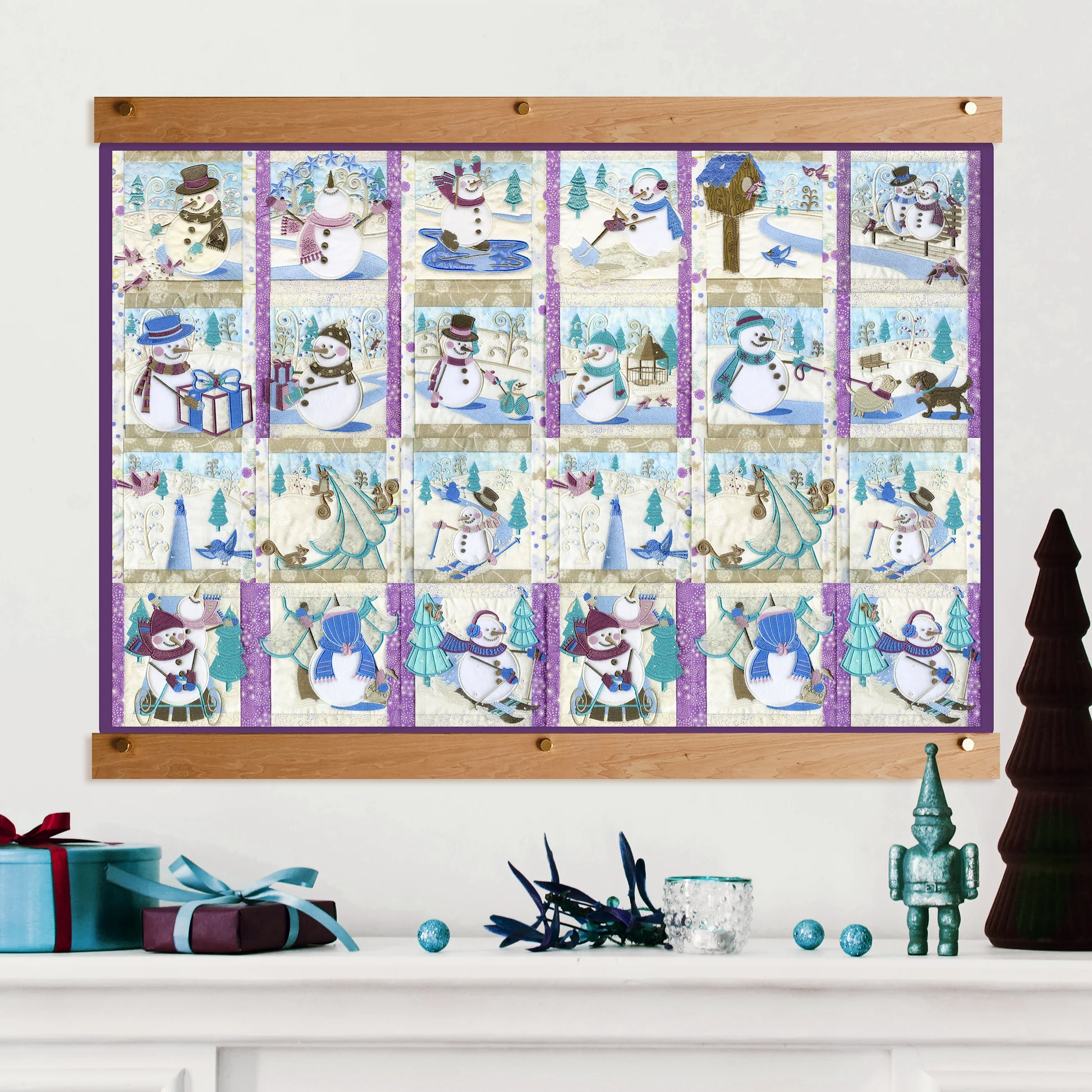 Anita Goodesign Winter Fun Quilt Pattern Collection 330AGHD