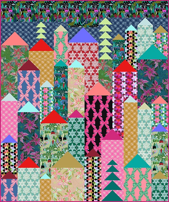 Anna Maria Parry Cozy Christmas Quilt Pattern PTNAMT066