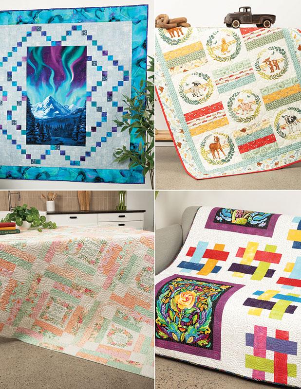 Antler Quilt Design Panel Mash Up! Quilting Book AQD-GE525