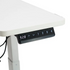 White craft table with digital display and control buttons on a white background
