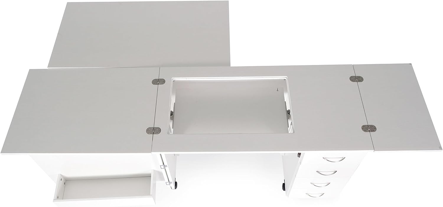 Arrow Sewing Harriet Full-size Sewing Cabinet White