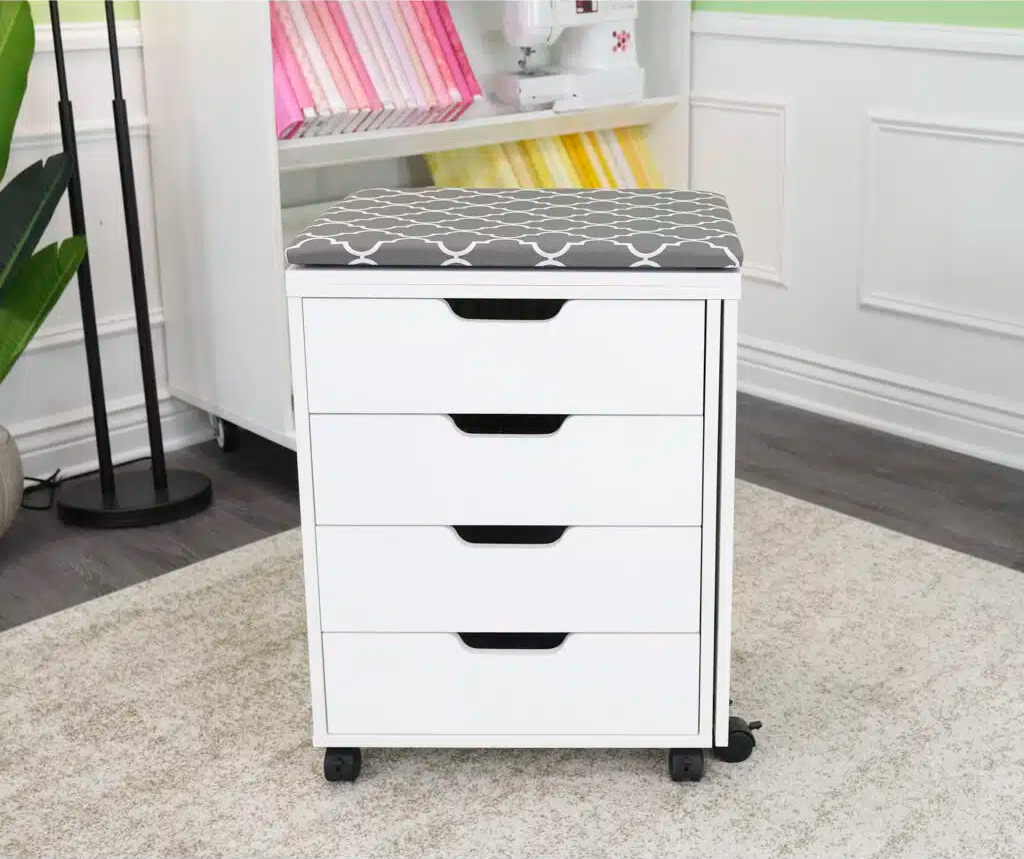 Arrow Sewing Shirley Sewing Storage Cabinet White