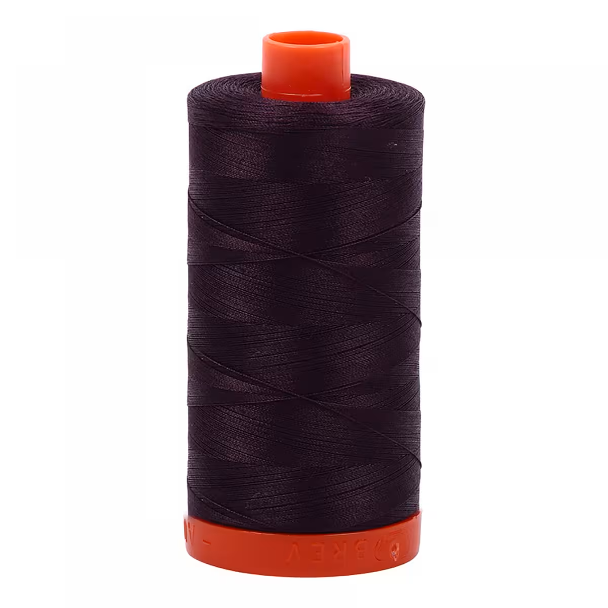 Aurifil Cotton Quilting and Piecing Thread 1,422yd Large Spool 50wt Aubergine 1050-2570