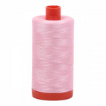 Aurifil Cotton Quilting and Piecing Thread 1,422yd Large Spool 50wt Baby Pink 1050-2423