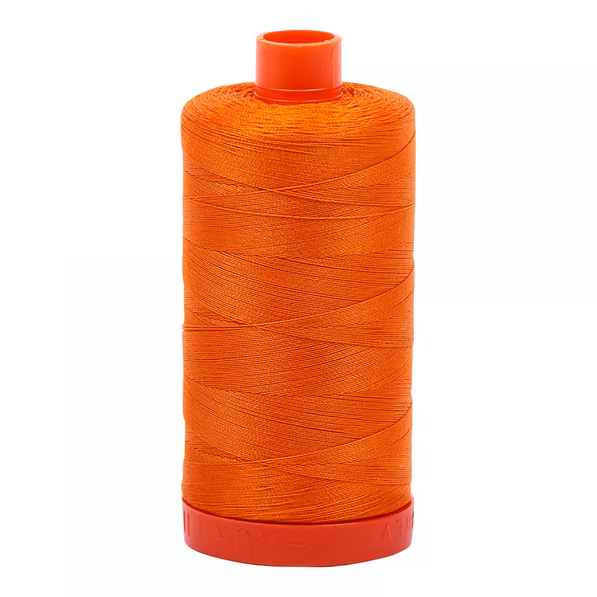 Aurifil Cotton Quilting and Piecing Thread 1,422yd Large Spool 50wt Bright Orange 1050-1133