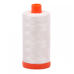 Aurifil Cotton Quilting and Piecing Thread 1,422yd Large Spool 50wt Chalk 1050-2026