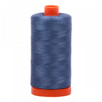 Aurifil Cotton Quilting and Piecing Thread 1,422yd Large Spool 50wt Dark Gray Blue 1050-1248