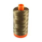 Aurifil Cotton Quilting and Piecing Thread 1,422yd Large Spool 50wt Dark Sandstone 1050-1318