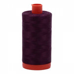 Aurifil Cotton Quilting and Piecing Thread 1,422yd Large Spool 50wt Eggplant 1050-1240