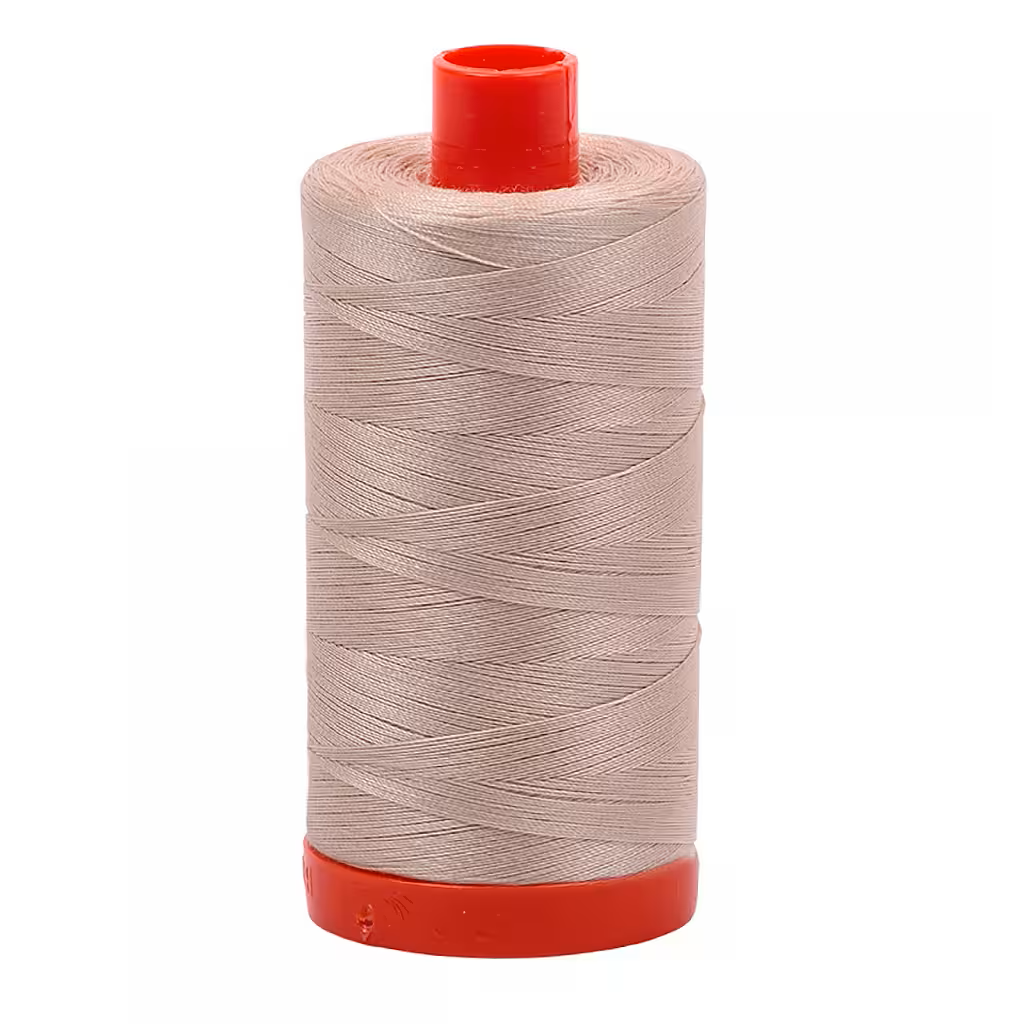 Aurifil Cotton Quilting and Piecing Thread 1,422yd Large Spool 50wt Ermine 1050-2312