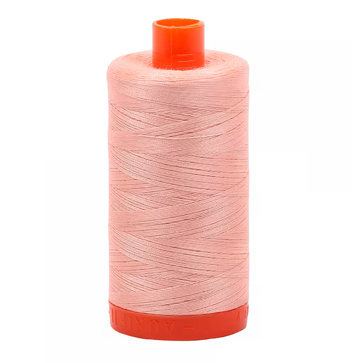 Aurifil Cotton Quilting and Piecing Thread 1,422yd Large Spool 50wt Fleshy Pink 1050-2420