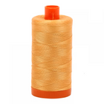 Aurifil Cotton Quilting and Piecing Thread 1,422yd Large Spool 50wt Golden Honey 1050-2214