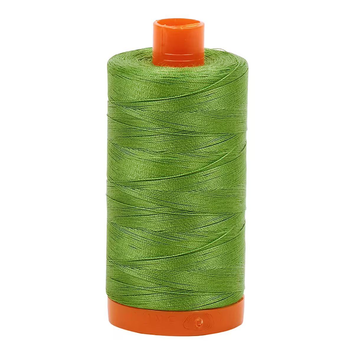 Aurifil Cotton Quilting and Piecing Thread 1,422yd Large Spool 50wt Grass Green 1050-1114