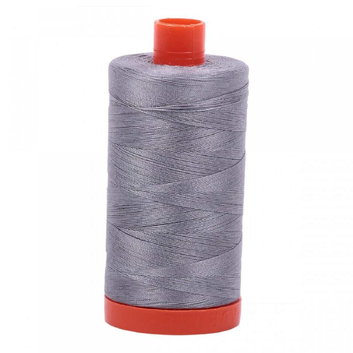 Aurifil Cotton Quilting and Piecing Thread 1,422yd Large Spool 50wt Gray 1050-2605