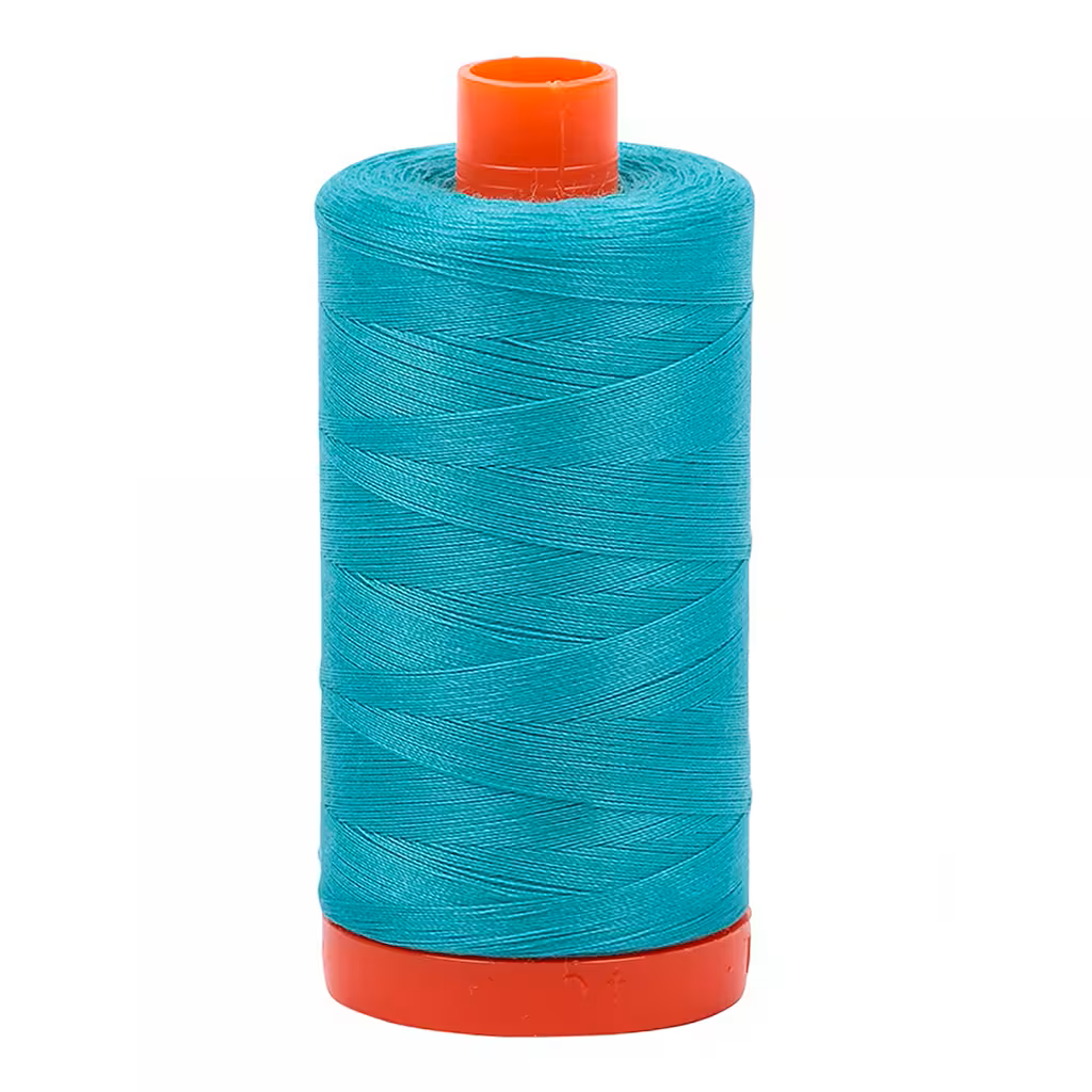 Aurifil Cotton Quilting and Piecing Thread 1,422yd Large Spool 50wt Light Jade 1050-1148