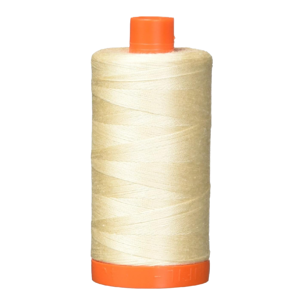 Aurifil Cotton Quilting and Piecing Thread 1,422yd Large Spool 50wt Light Sand 1050-2000