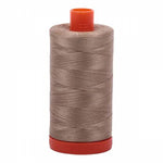 Aurifil Cotton Quilting and Piecing Thread 1,422yd Large Spool 50wt Linen 1050-2325