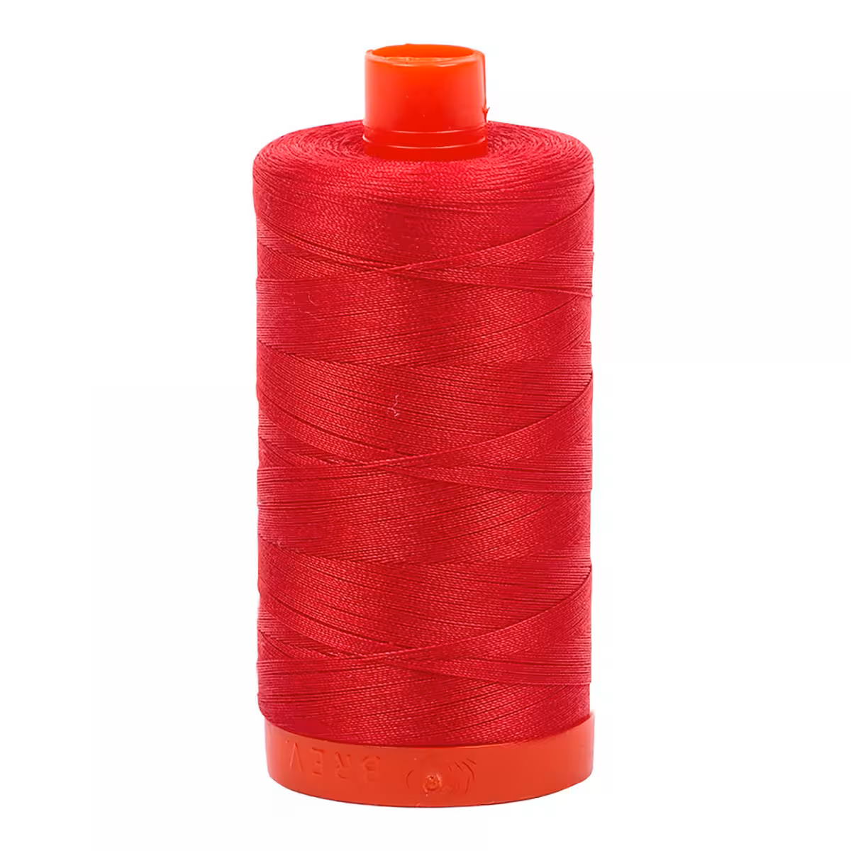 Aurifil Cotton Quilting and Piecing Thread 1,422yd Large Spool 50wt Lobster Red 1050-2265