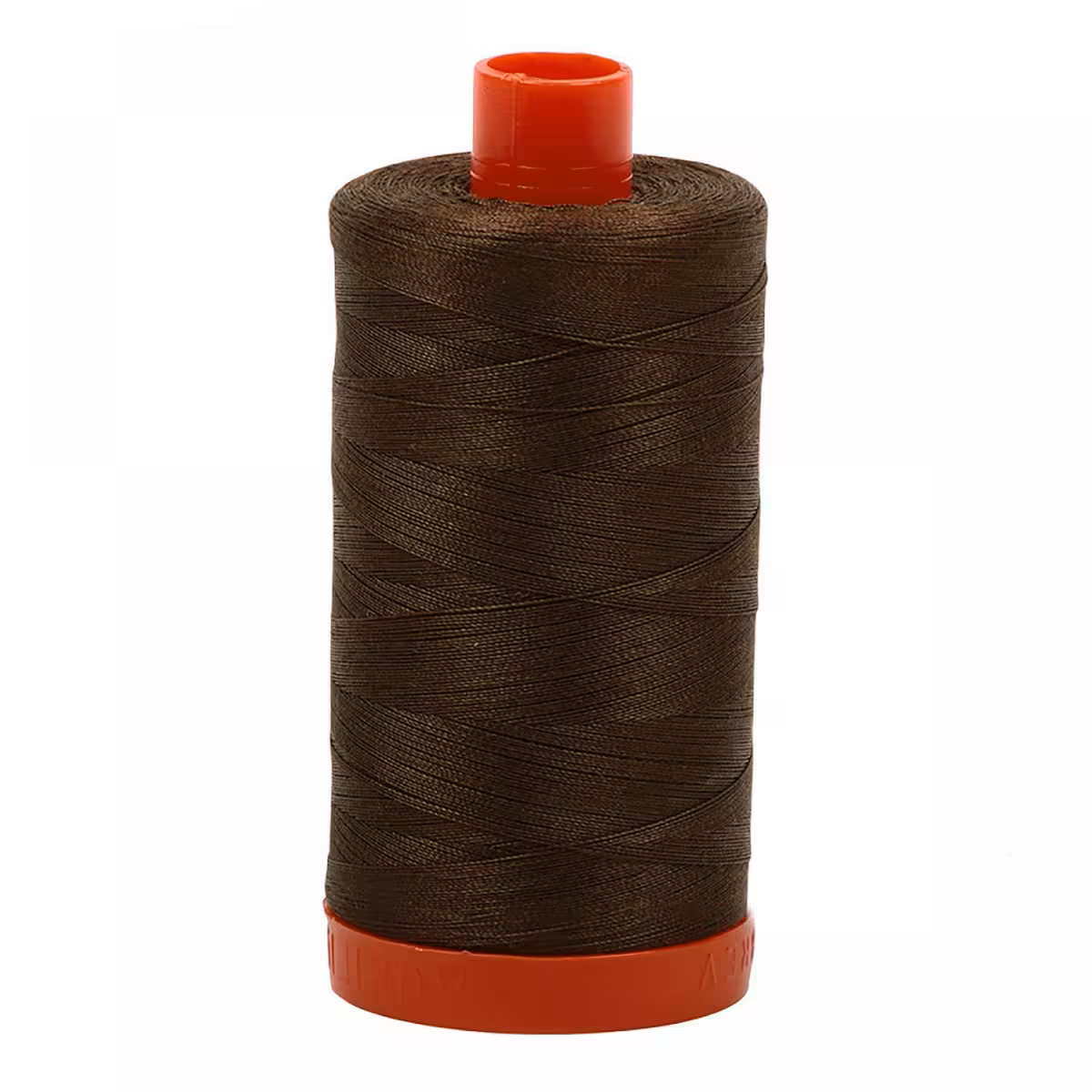 Aurifil Cotton Quilting and Piecing Thread 1,422yd Large Spool 50wt Medium Bark 1050-1285