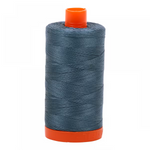 Aurifil Cotton Quilting and Piecing Thread 1,422yd Large Spool 50wt Medium Blue Gray 1050-1310