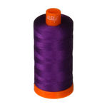 Aurifil Cotton Quilting and Piecing Thread 1,422yd Large Spool 50wt Medium Purple 1050-2545