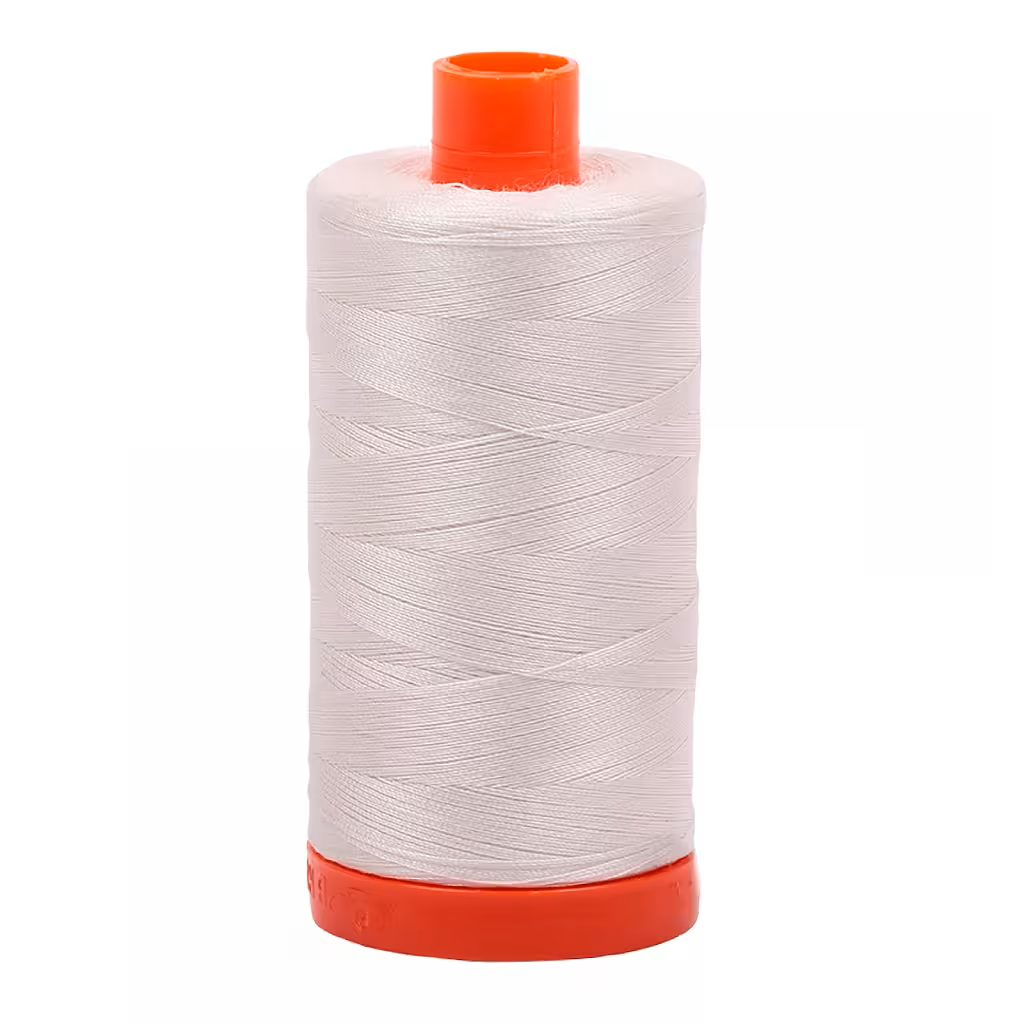 Aurifil Cotton Quilting and Piecing Thread 1,422yd Large Spool 50wt Muslin 1050-2311