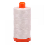 Aurifil Cotton Quilting and Piecing Thread 1,422yd Large Spool 50wt Muslin 1050-2311