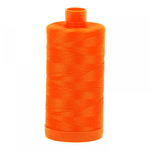 Aurifil Cotton Quilting and Piecing Thread 1,422yd Large Spool 50wt Neon Orange 1050-1104