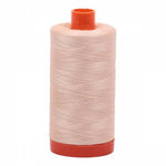 Aurifil Cotton Quilting and Piecing Thread 1,422yd Large Spool 50wt Pale Flesh 1050-2315