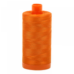 Aurifil Cotton Quilting and Piecing Thread 1,422yd Large Spool 50wt Pumpkin 1050-2150