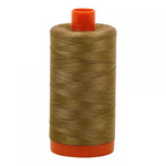 Aurifil Cotton Quilting and Piecing Thread 1,422yd Large Spool 50wt Sandstone 1050-2370
