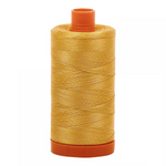 Aurifil Cotton Quilting and Piecing Thread 1,422yd Large Spool 50wt Spun Gold 1050-2134