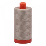 Aurifil Cotton Quilting and Piecing Thread 1,422yd Large Spool 50wt Stone 1050-2324