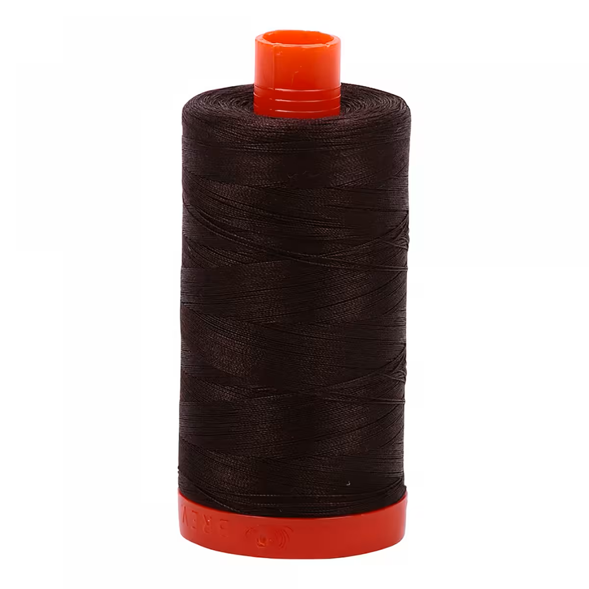 Aurifil Cotton Quilting and Piecing Thread 1,422yd Large Spool 50wt Very Dark Bark 1050-1130