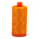 Aurifil Cotton Quilting and Piecing Thread 1,422yd Large Spool 50wt Yellow Orange 1050-2145