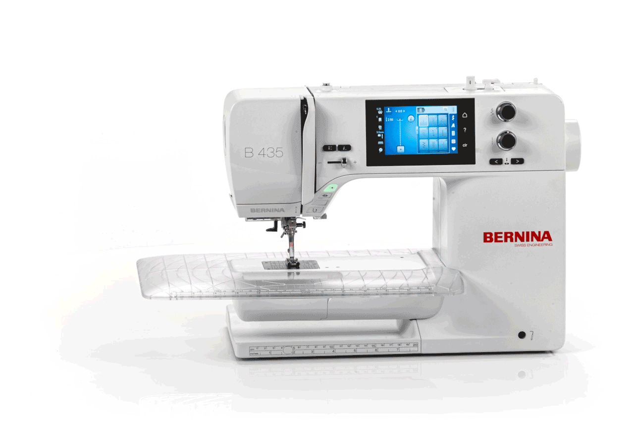 3d rotating image of the BERNINA 435 Sewing Machine