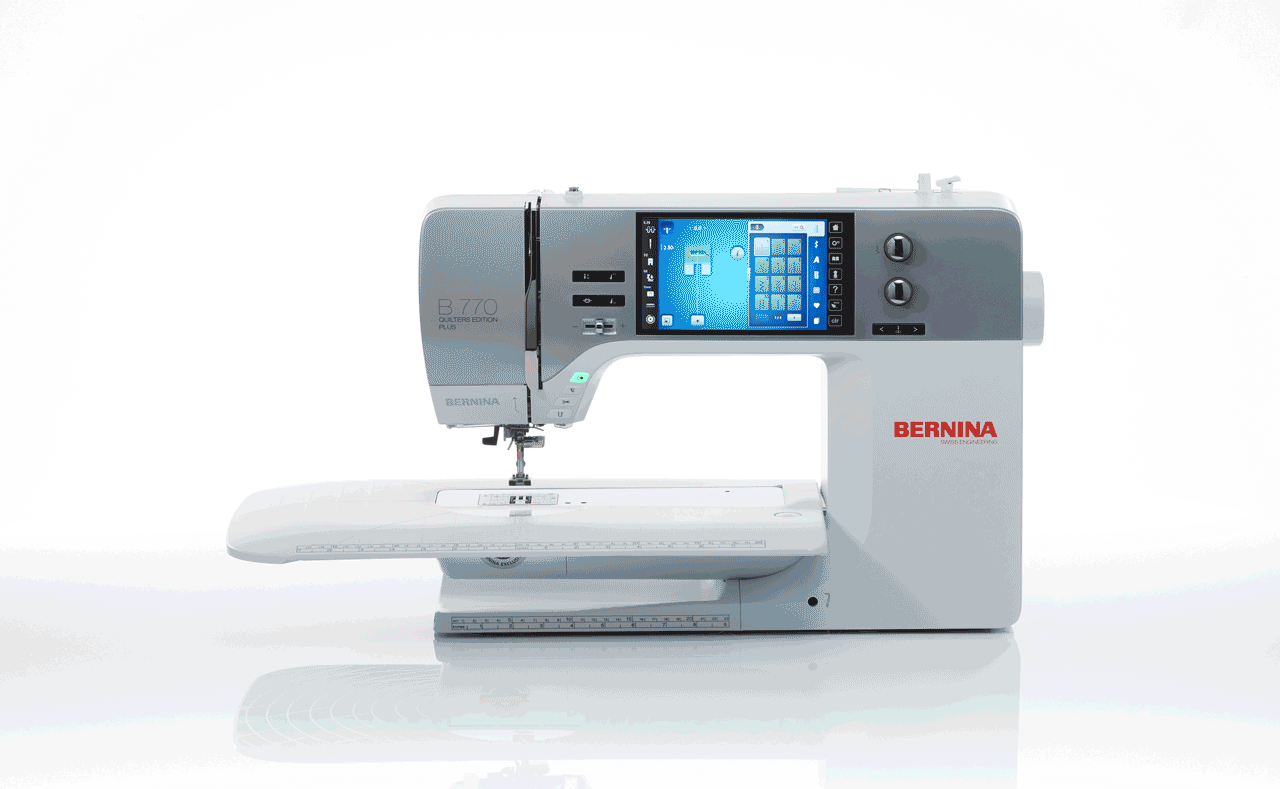 BERNINA 770 Quilter's Edition PLUS Sewing and Embroidery Machine