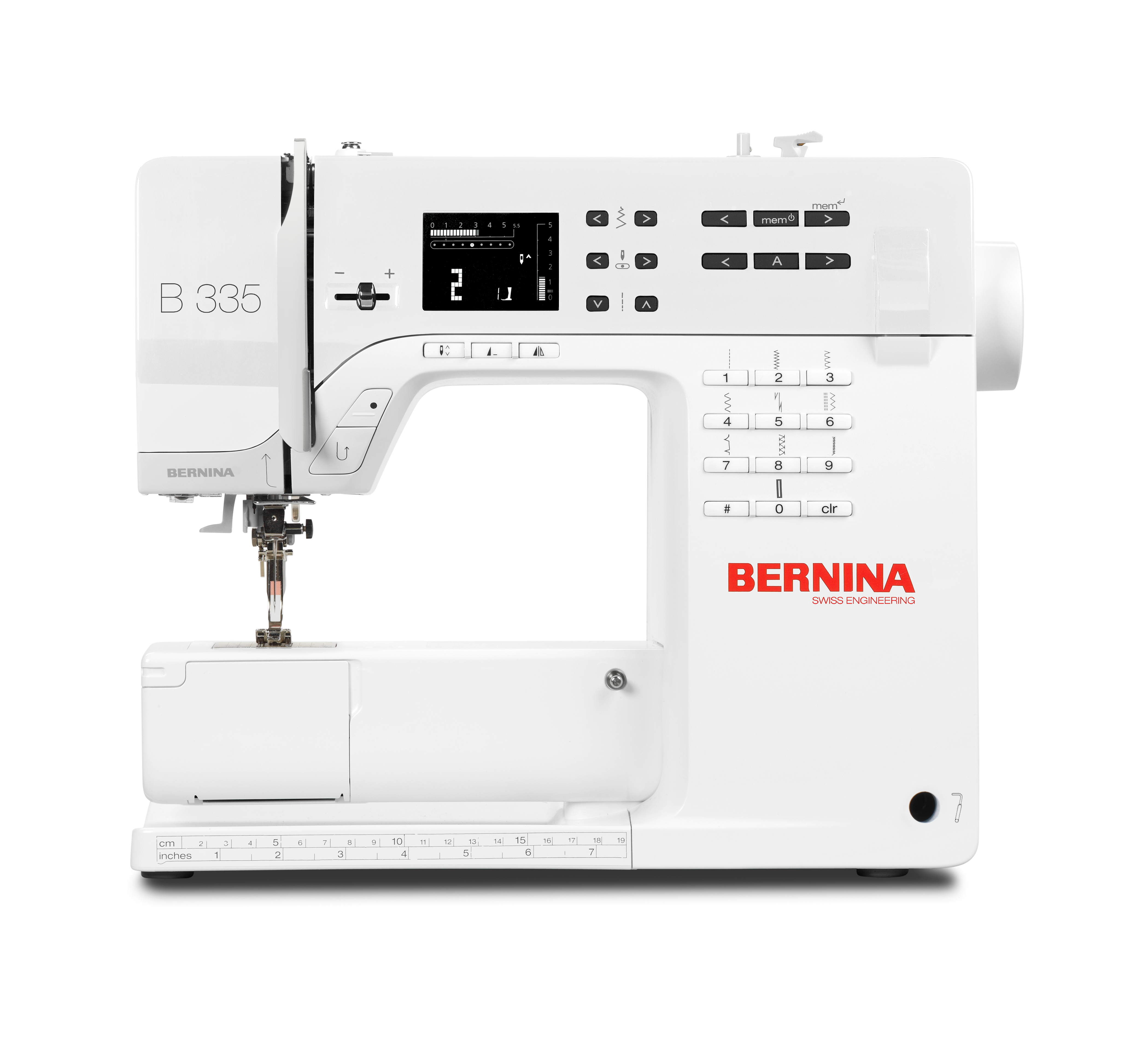 front facing image of the BERNINA 335 Sewing Machine