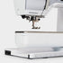 Close-up of a Bernina sewing machine on a white background