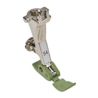 BERNINA #54 Legacy / Old Style Zipper Foot with Non-Stick Sole 002964.73.00