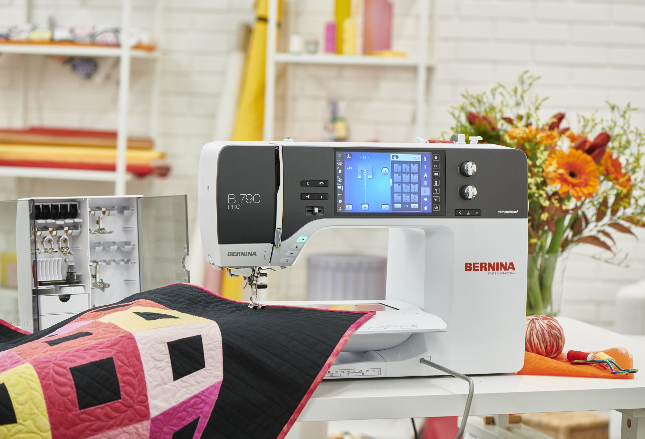 BERNINA 790E PRO Sewing and Embroidery Machine