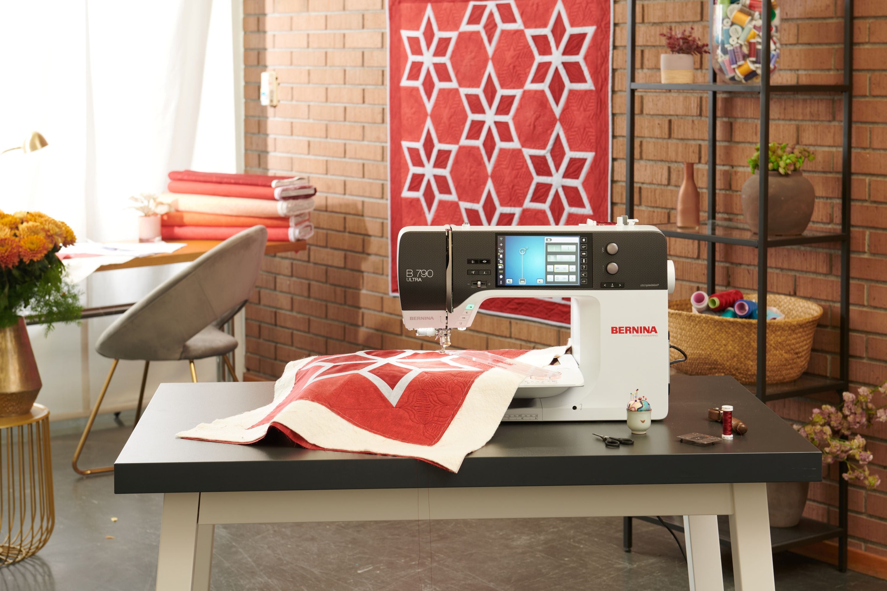 BERNINA 790 Ultra Sewing Embroidery and Quilting Machine