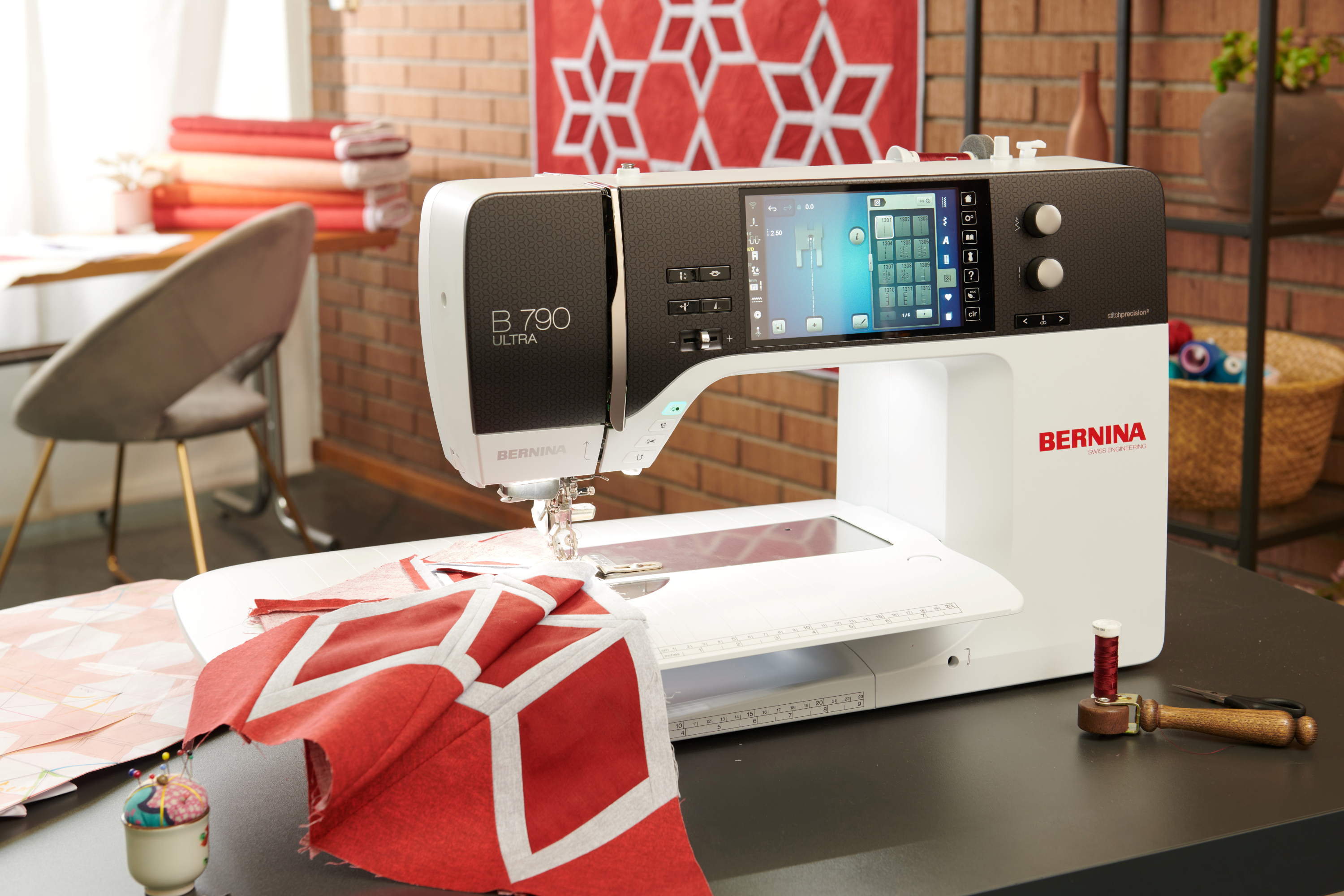 BERNINA 790 Ultra Sewing Embroidery and Quilting Machine