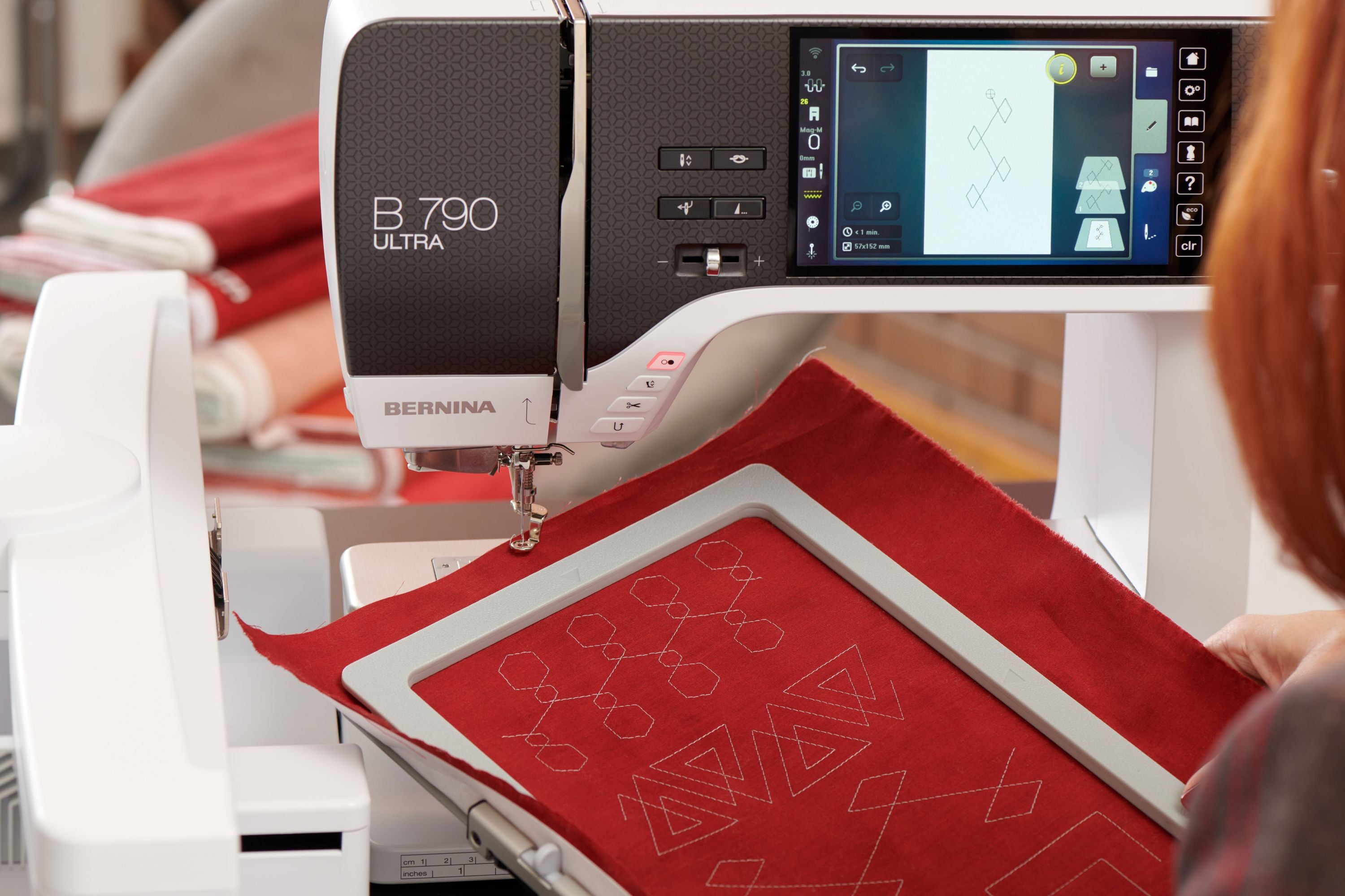 BERNINA 790 Ultra Sewing Embroidery and Quilting Machine
